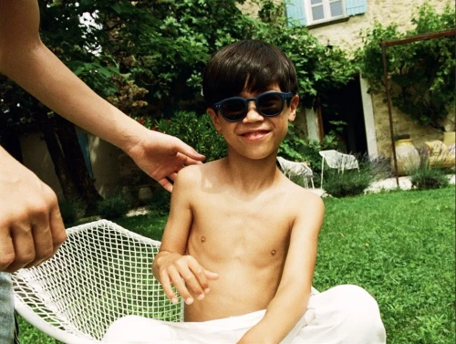 IZIPIZI denim blue kids #c solbrille UV400